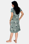 Sweetmoon Long T Shirt Nightdress - Green — thumbnail 2